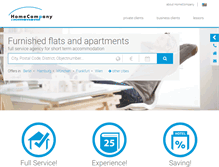 Tablet Screenshot of homecompany.de