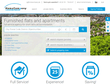 Tablet Screenshot of freiburg.homecompany.de